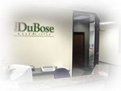 The front desk at Thomas DuBose & Associates